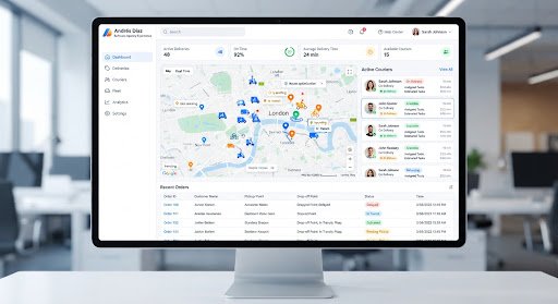 Plataforma de gestión de entregas Urbibox con seguimiento en tiempo real
